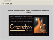 Tablet Screenshot of gitaarschool.tripod.com