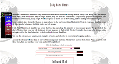 Desktop Screenshot of faithword.tripod.com