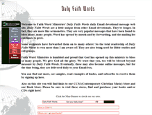 Tablet Screenshot of faithword.tripod.com