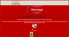 Desktop Screenshot of mscivilwar.tripod.com