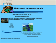 Tablet Screenshot of metrocrestnewcomers.tripod.com