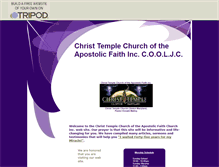 Tablet Screenshot of christtemple.tripod.com