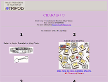Tablet Screenshot of charms4you.tripod.com
