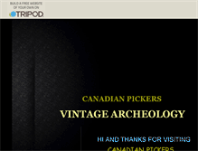 Tablet Screenshot of canadianpickers.tripod.com