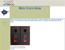 Tablet Screenshot of minicornhole.tripod.com