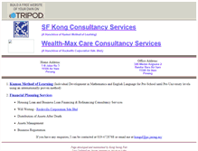 Tablet Screenshot of kongsf.tripod.com