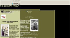 Desktop Screenshot of colemanharris.tripod.com