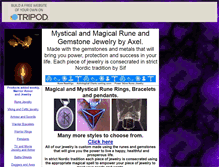 Tablet Screenshot of magicaljewelry.tripod.com