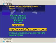 Tablet Screenshot of ka7zau.tripod.com