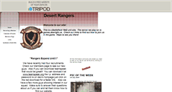 Desktop Screenshot of desertrangers.tripod.com