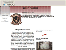 Tablet Screenshot of desertrangers.tripod.com