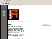Tablet Screenshot of devilsbrigadeband.tripod.com