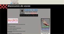 Desktop Screenshot of manicomiodevoces.tripod.com