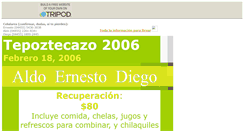 Desktop Screenshot of diegoalcazar.tripod.com