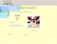 Tablet Screenshot of emilyscool74.tripod.com