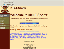 Tablet Screenshot of mile-football.tripod.com