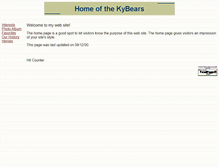 Tablet Screenshot of kybear.tripod.com