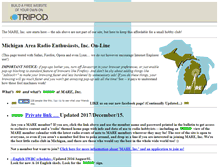 Tablet Screenshot of mare.radio.tripod.com