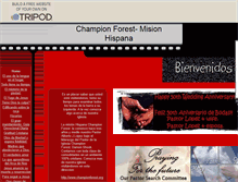 Tablet Screenshot of cfbcspanish.tripod.com