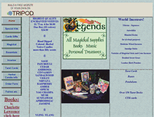 Tablet Screenshot of legendsstore.tripod.com