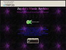 Tablet Screenshot of jayski.tripod.com