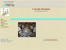 Tablet Screenshot of naturepharmaonline.tripod.com