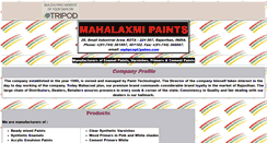 Desktop Screenshot of mahalaxmi.tripod.com