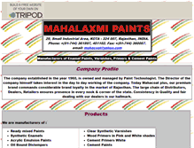 Tablet Screenshot of mahalaxmi.tripod.com