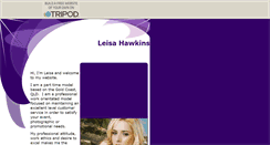 Desktop Screenshot of leisahawkins.tripod.com