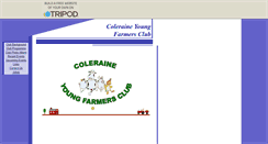 Desktop Screenshot of coleraineyfc.tripod.com