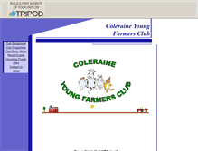 Tablet Screenshot of coleraineyfc.tripod.com