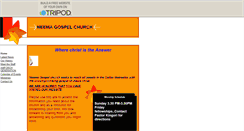 Desktop Screenshot of neemagospelchurch.tripod.com