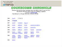 Tablet Screenshot of chroniclecockscomb.tripod.com