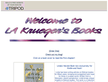 Tablet Screenshot of kruegerbooks.tripod.com