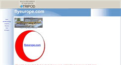 Desktop Screenshot of flyeurope.com.tripod.com