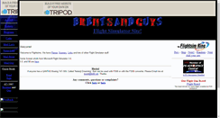 Desktop Screenshot of flightsims.tripod.com