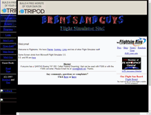 Tablet Screenshot of flightsims.tripod.com