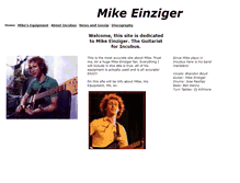 Tablet Screenshot of mike-einziger.tripod.com