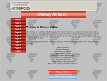 Tablet Screenshot of midwayairlinesaz.tripod.com
