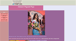 Desktop Screenshot of julianaspageantpage.tripod.com
