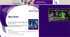Desktop Screenshot of animedawn0.tripod.com
