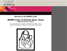 Tablet Screenshot of momsclubofschertz.tripod.com
