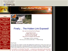 Tablet Screenshot of fransherbalhealth.tripod.com