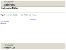 Tablet Screenshot of ovais.khan.tripod.com