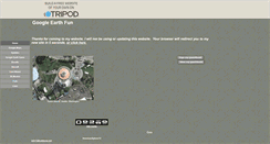 Desktop Screenshot of googleearthfun.tripod.com