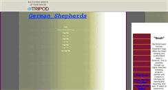 Desktop Screenshot of german-shepherd.ca.tripod.com