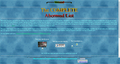 Desktop Screenshot of abermud.tripod.com