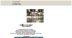 Desktop Screenshot of deconut.tripod.com