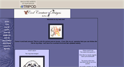 Desktop Screenshot of coolcreaturedesigns.tripod.com