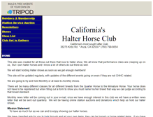 Tablet Screenshot of halterclub.tripod.com